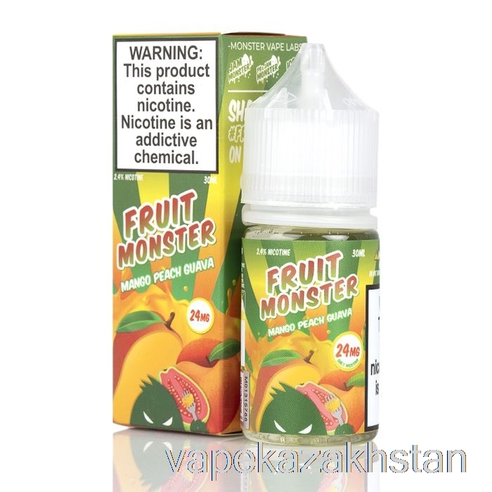 Vape Smoke Mango Peach Guava - Fruit Monster Salts - 30mL 24mg